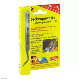 ZECKENPINZETTE Ķirurģiskais tērauds, 1 gab