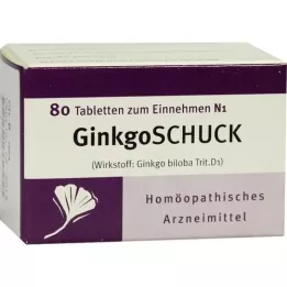 GINKGOSCHUCK Tabletes, 80 gab