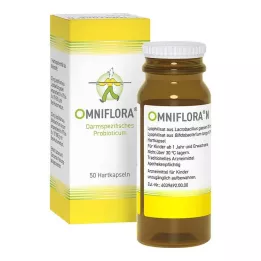 OMNIFLORA N Cietās kapsulas, 50 gab