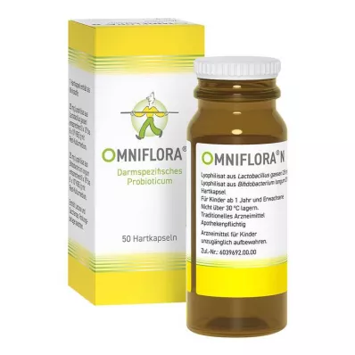 OMNIFLORA N Cietās kapsulas, 50 gab OMNIFLORA N Cietās kapsulas, 50 gab