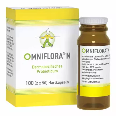 OMNIFLORA N Cietās kapsulas, 100 gab
