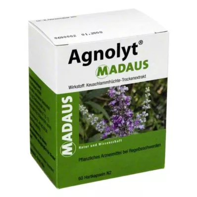 AGNOLYT MADAUS Cietās kapsulas, 60 gab
