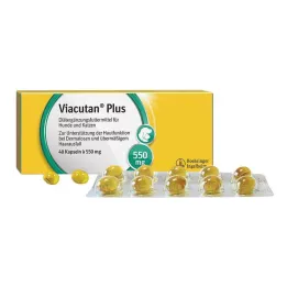 VIACUTAN Plus kapsulas vet., 40 gab