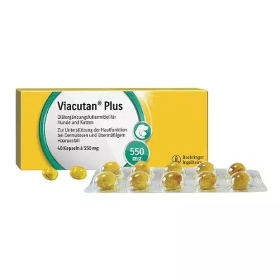 VIACUTAN Plus kapsulas vet., 40 gab VIACUTAN Plus kapsulas vet., 40 gab