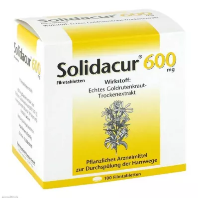 SOLIDACUR 600 mg apvalkotās tabletes, 100 gab SOLIDACUR 600 mg apvalkotās tabletes, 100 gab
