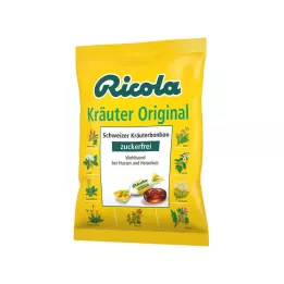 RICOLA o.Z.Beutel zāļu konfektes, 75 g