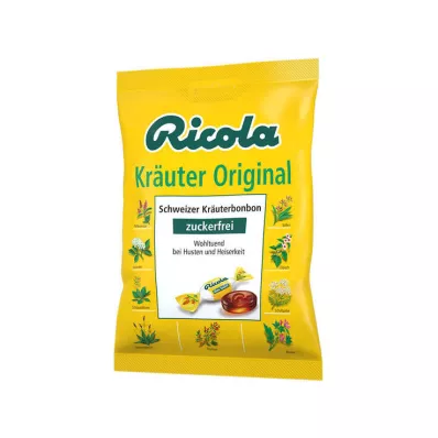 RICOLA o.Z.Beutel zāļu konfektes, 75 g