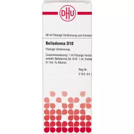 BELLADONNA D 10 atšķaidījums, 50 ml