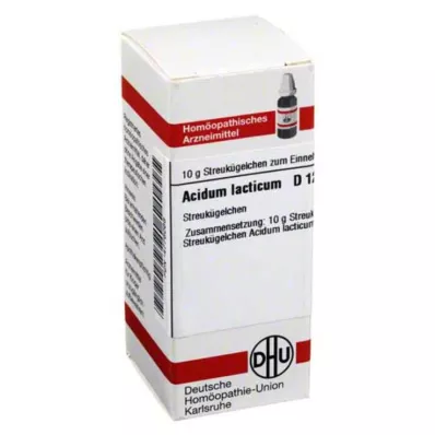 ACIDUM LACTICUM D 12 bumbiņas, 10 g ACIDUM LACTICUM D 12 bumbiņas, 10 g