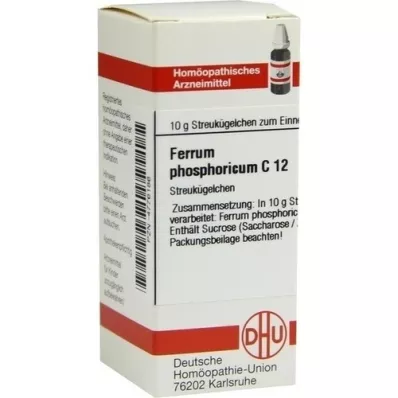 FERRUM PHOSPHORICUM C 12 bumbiņas, 10 g