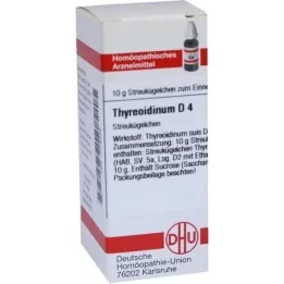 THYREOIDINUM D 4 globules, 10 g