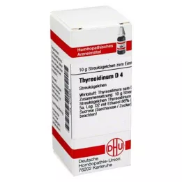 THYREOIDINUM D 4 globules, 10 g