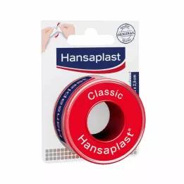 HANSAPLAST Classic 2,5 cm x 5 m fiksācijas apmetums, 1 gab