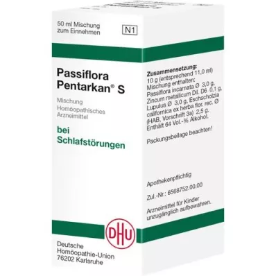 PASSIFLORA PENTARKAN S Maisījums, 50 ml