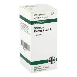 SENEGA PENTARKAN S tabletes, 200 gab