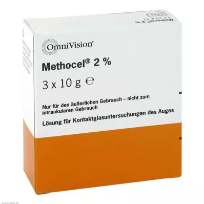 METHOCEL 2% acu pilieni, 3X10 g METHOCEL 2% acu pilieni, 3X10 g