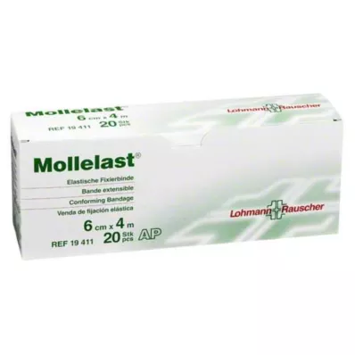 MOLLELAST Pārsēji 6 cmx4 m, balti, 20 gab