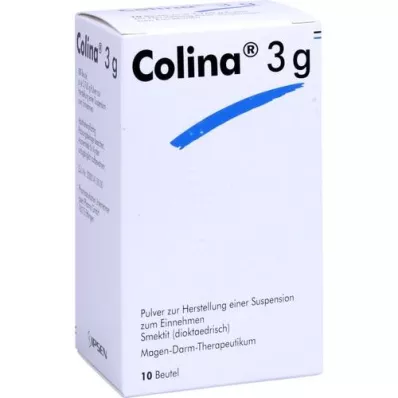 COLINA Btl. 3 g pulvera suspensijas pagatavošanai iekšķīgai lietošanai, 10 gab