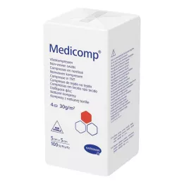 MEDICOMP Neausts komp. nesterils 5x5 cm 4 kārtu, 100 gab