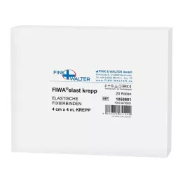 FIXIERBINDE elastīgs platsienu audums 4 cmx4 m, 20 gab