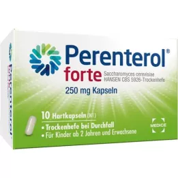 PERENTEROL forte 250 mg kapsulas, 10 gab
