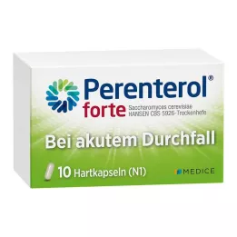 PERENTEROL forte 250 mg kapsulas, 10 gab