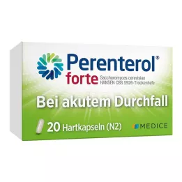 PERENTEROL forte 250 mg kapsulas, 20 gab