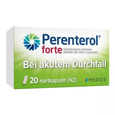 PERENTEROL forte 250 mg kapsulas, 20 gab