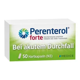 PERENTEROL forte 250 mg kapsulas, 50 gab