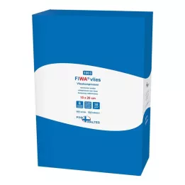 VLIESKOMPRESSEN 10x20 cm nesterilas 6 reizes, 100 gab