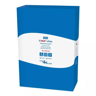 VLIESKOMPRESSEN 10x20 cm nesterilas 6 reizes, 100 gab VLIESKOMPRESSEN 10x20 cm nesterilas 6 reizes, 100 gab