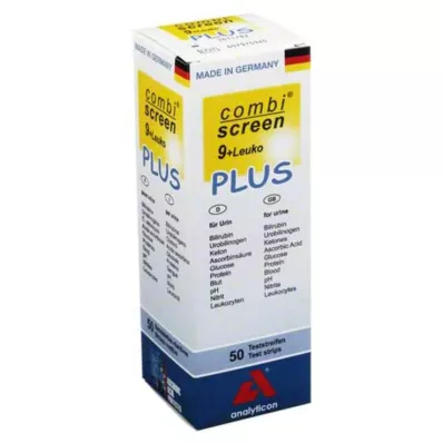 COMBISCREEN 9+Leuko Plus testa sloksnes, 50 gab COMBISCREEN 9+Leuko Plus testa sloksnes, 50 gab