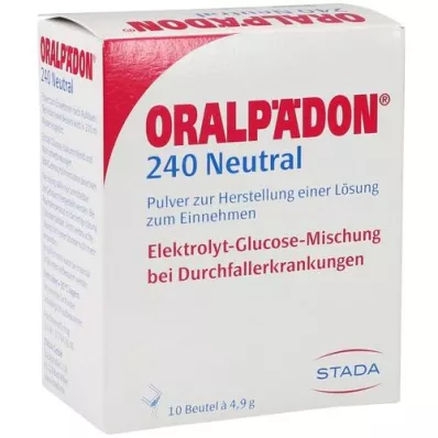 ORALPÄDON 240 neitrāls pulveris, 10 gab