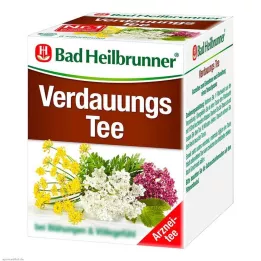 BAD HEILBRUNNER Gremošanas tējas filtrēšanas maisiņš, 8X2,0 g