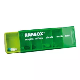 ANABOX Dienas kaste gaiši zaļa, 1 gab