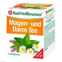 BAD HEILBRUNNER Kuņģa un zarnu tēja N filtrēšanas maisiņš, 8X1,75 g
