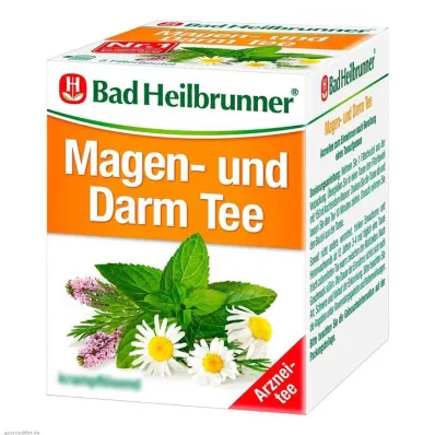 BAD HEILBRUNNER Kuņģa un zarnu tēja N filtrēšanas maisiņš, 8X1,75 g BAD HEILBRUNNER Kuņģa un zarnu tēja N filtrēšanas maisiņš, 8X1,75 g