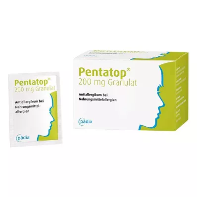 PENTATOP 200 mg granulas, 50 gab PENTATOP 200 mg granulas, 50 gab