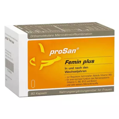 PROSAN Femin plus kapsulas, 60 gab PROSAN Femin plus kapsulas, 60 gab