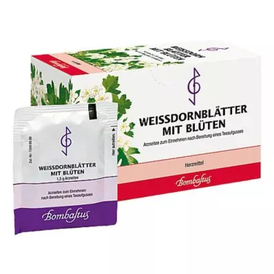 WEISSDORNBLÄTTER m.Blüten filtrēšanas maisiņš, 20X1,5 g WEISSDORNBLÄTTER m.Blüten filtrēšanas maisiņš, 20X1,5 g