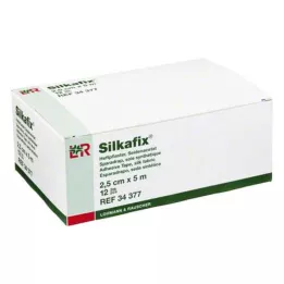 SILKAFIX Skava 2,5 cm x 5 m kartona serde, 12 gab