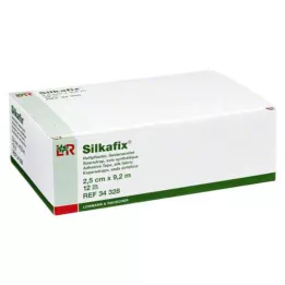 SILKAFIX Skava 2,5 cm x 9,2 m kartona serde, 12 gab