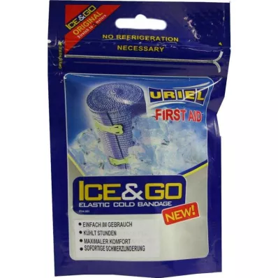ICE & GO Atvēsinošs elastīgs pārsējs, 1 gab ICE & GO Atvēsinošs elastīgs pārsējs, 1 gab