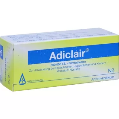 ADICLAIR Filmē apvalkotās tabletes, 50 gab