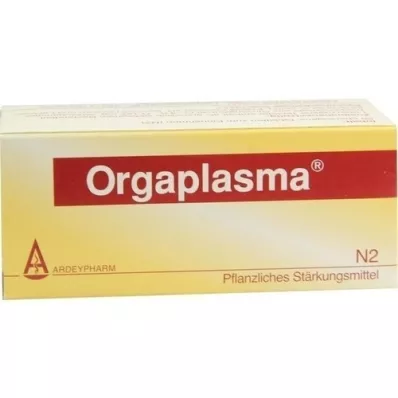 ORGAPLASMA apvalkotās tabletes, 50 gab