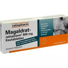 MAGALDRAT-ratiopharm 800 mg tabletes, 20 gab