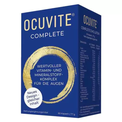 OCUVITE Complete 12 mg luteīna kapsulas, 60 kapsulas