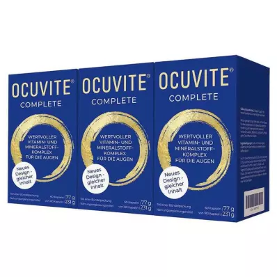 OCUVITE Complete 12 mg luteīna kapsulas, 180 kapsulas
