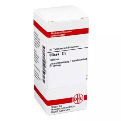 SILICEA C 5 tabletes, 80 kapsulas