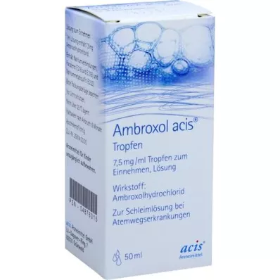 AMBROXOL acis pilieni, 50 ml